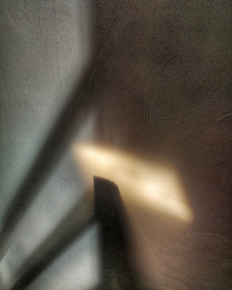 Light becomes prominent, breaking the shadow